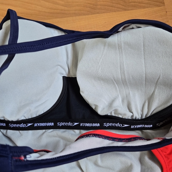 Speedo Quantum Splice One Piece Swimsuit Women 14 Athletic Swimming Surf UPF 50+ - Picture 8 of 15